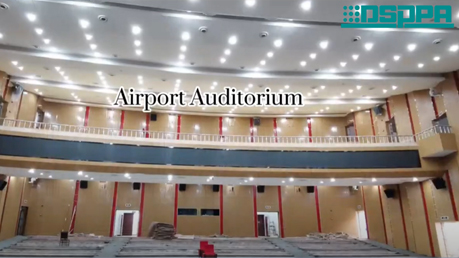 Sistem pengukuhan bunyi profesional | Auditorium lapangan terbang Yibin