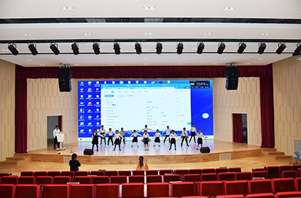 Sistem pengukuhan bunyi profesional untuk sekolah bahasa asing Guangzhou Peiwen