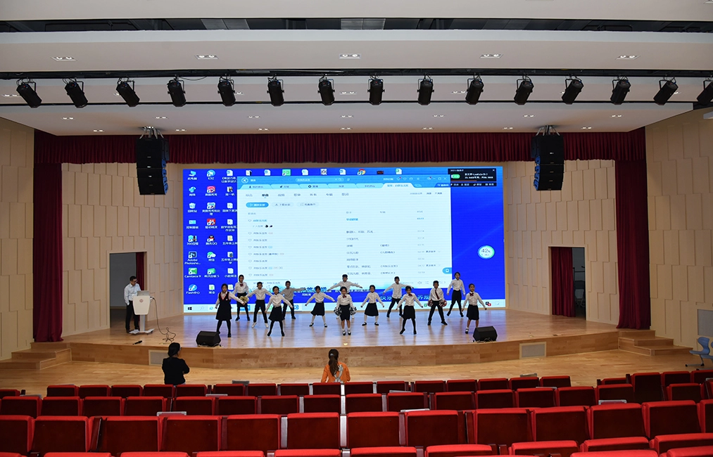 Sistem pengukuhan bunyi profesional untuk sekolah bahasa asing Guangzhou Peiwen