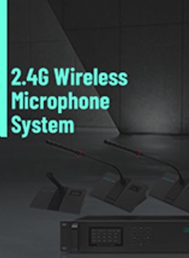 Brosur 2.4G sistem mikrofon tanpa wayar