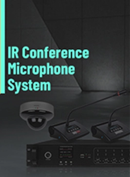 Sistem mikrofon persidangan IR brosur