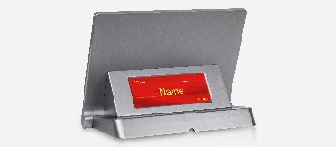 Terminal tanpa kertas Desktop dengan papan nama