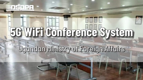 Sistem persidangan WiFi 5G untuk MFA di Uganda