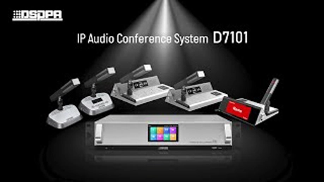 Sistem persidangan Audio IP D7101