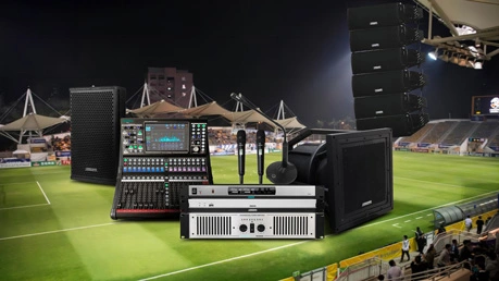Penyelesaian sistem bunyi profesional untuk Stadium bola sepak