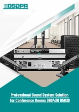 Penyelesaian sistem bunyi profesional untuk bilik persidangan D6643H D5830