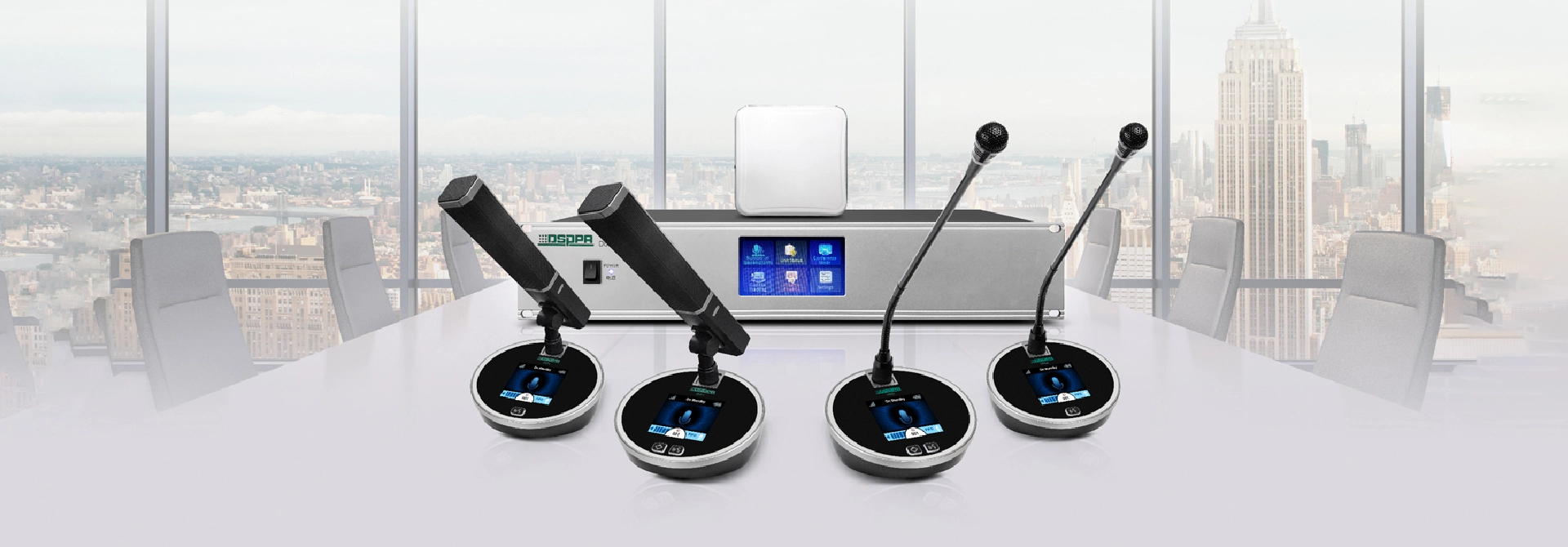 2.4G Wireless Digital Conference System for Conference Rooms D6850 - 翻译中...