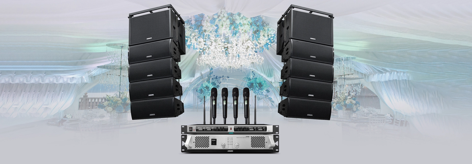Professional Sound Reinforcement System for Wedding Halls LA1426N+LA1426S - 翻译中...