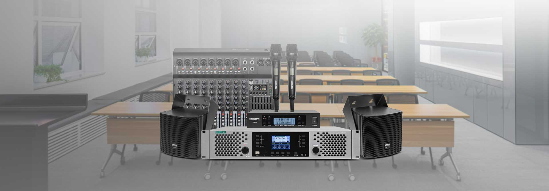 Professional Conference System Solutions for Conference Room CM801+D7821 - 翻译中...