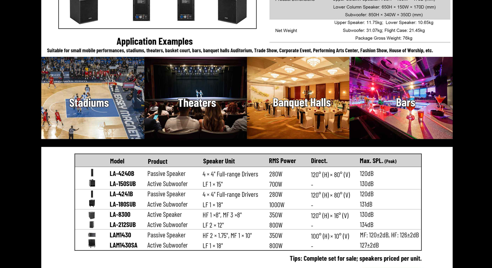 3200W sistem pembesar suara pelbagai talian aktif profesional
