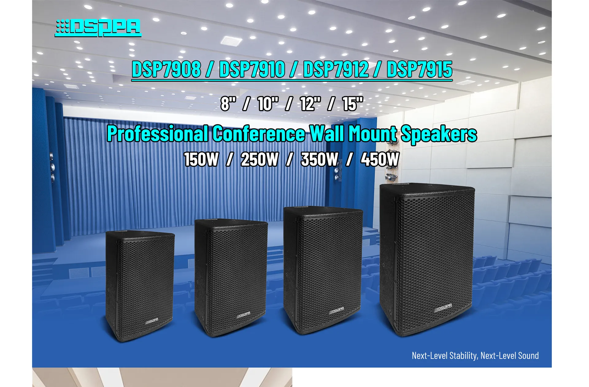 8Ω 450W Professional Conference Speaker - 翻译中...