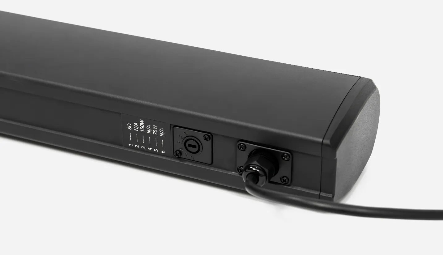 150W Professional Column Speaker with Racetrack Speaker Driver - 翻译中...