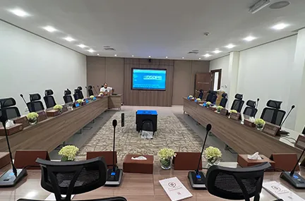 Digital Conference System for Gulf Arab States Educational Research Center, Kuwait - 翻译中...