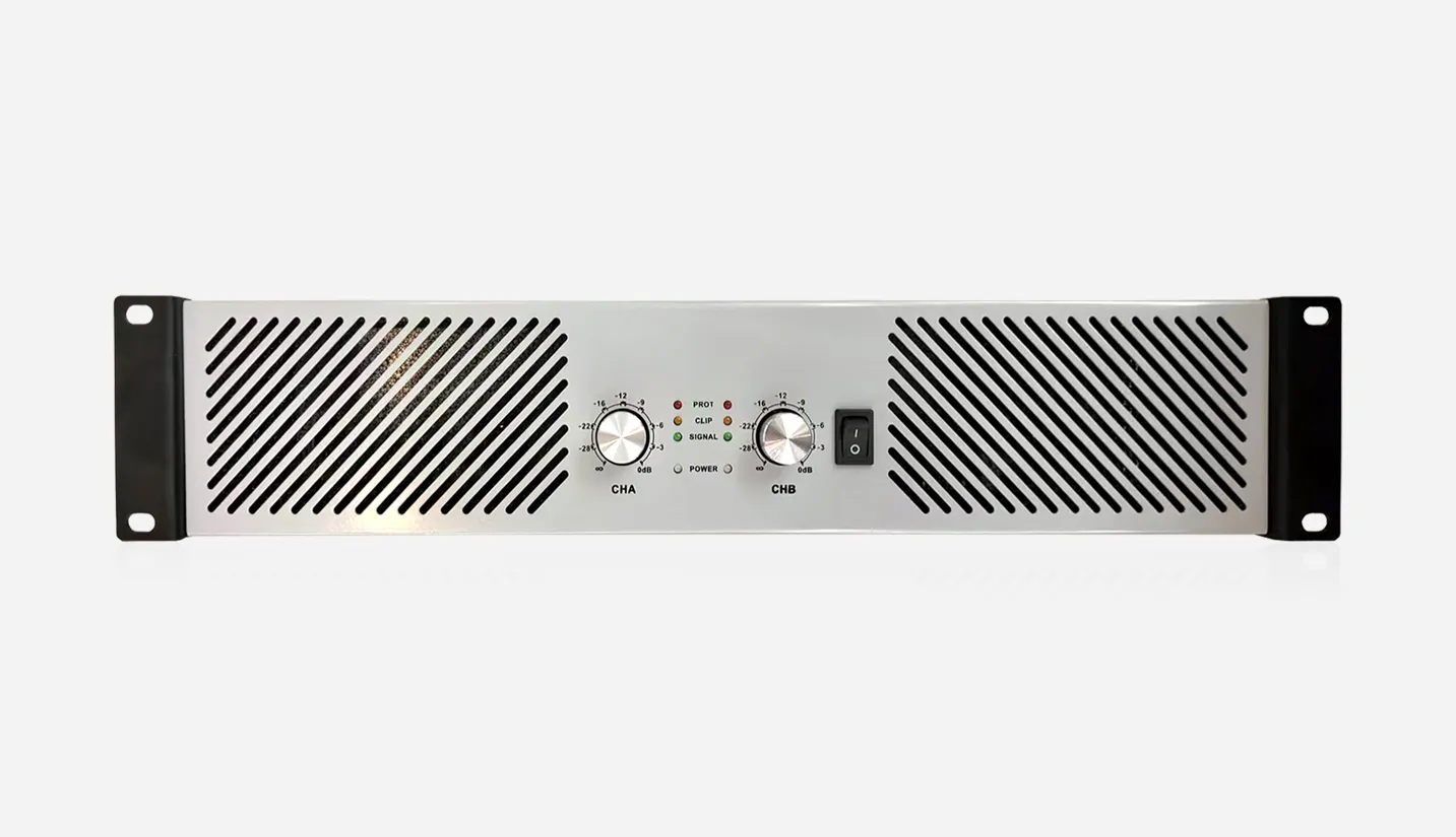Dual-Channel Digital Power Amplifier (2U) - 翻译中...
