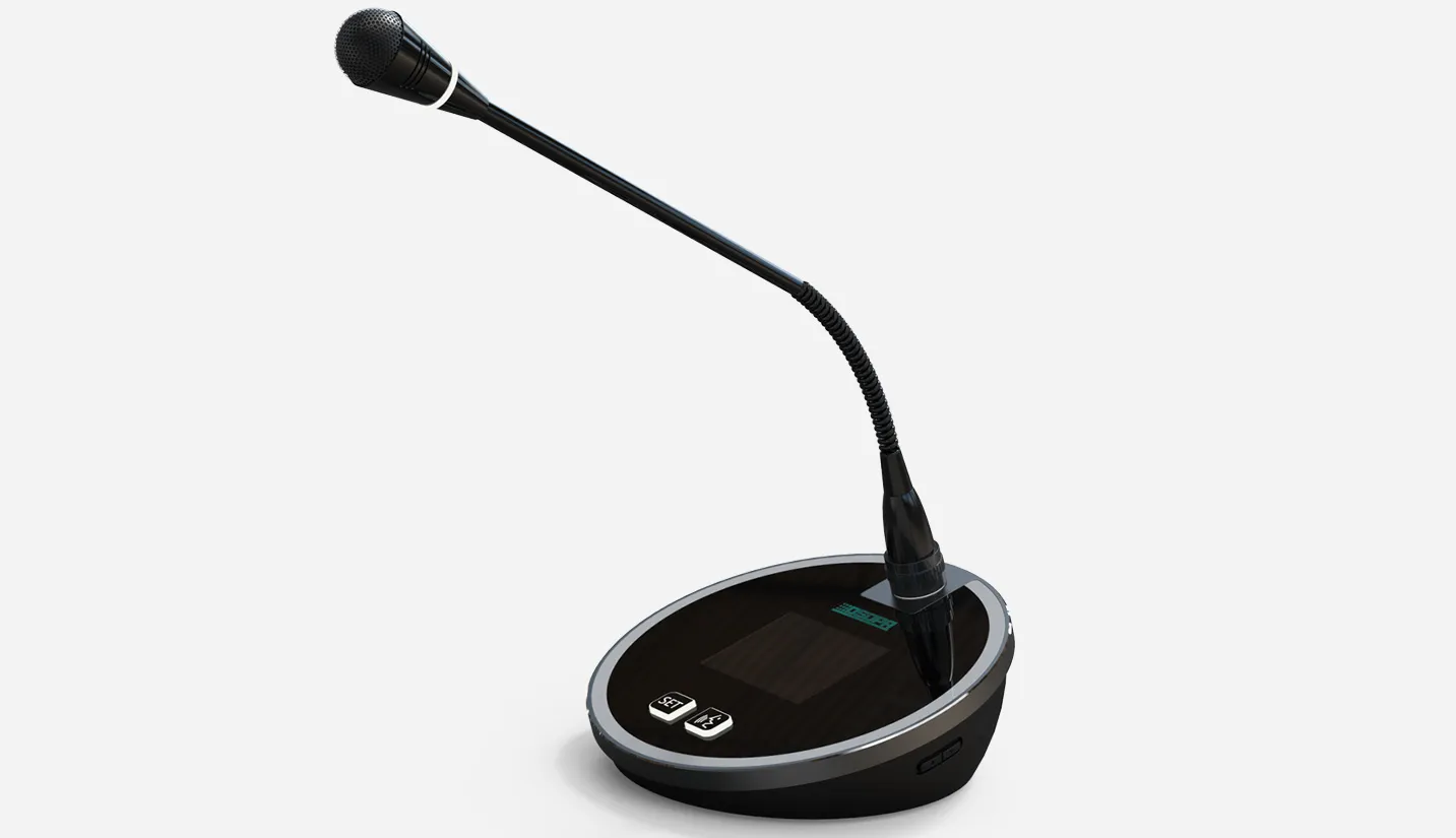 Chargeable Wireless Desktop microphone with Type-C - 翻译中...