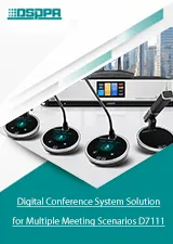 Digital Conference System Solution for Multiple Meeting Scenarios D7111 - 翻译中...